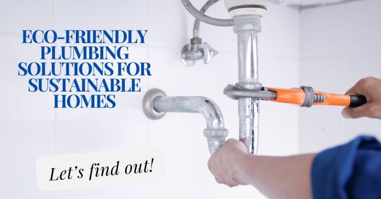 Eco-Friendly Plumbing Solutions for Sustainable Homes