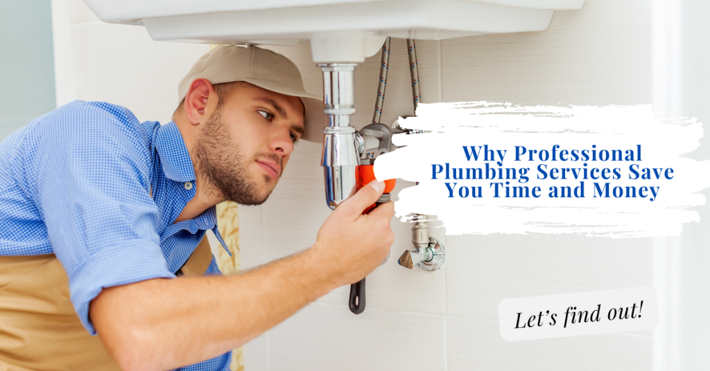 Professional plumbing services of Louw bros fixing a leaking pipe with professional tools, ensuring a quick and cost-effective repair.